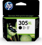 HP 305XL High Capacity Black Ink Cartridge - (3YM62AE)