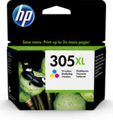 HP 305XL High Capacity Tri-Colour Ink Cartridge - (3YM63AE)
