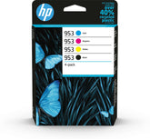 Original HP 953 Combo Pack Of 4 Ink Cartridges 6ZC69AE