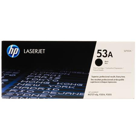 Compatible HP Q7553A Black Laser Toner Cartridge 53A
