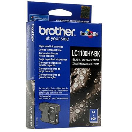 Brother Original LC1100HY-BK Black Ink Cartridge Twinpack
