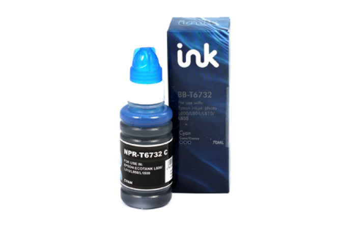 Epson Compatible T6732 Cyan Ink Bottle C13T67324A