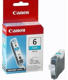 Canon Original BCI-6C Cyan Ink Cartridge (4706A002)