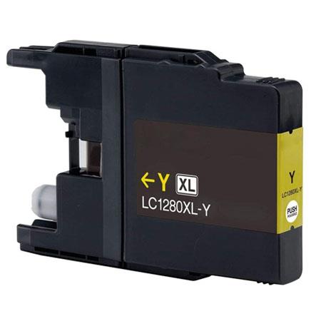 Brother Compatible LC1280XL High Capacity Yellow Ink Cartridge