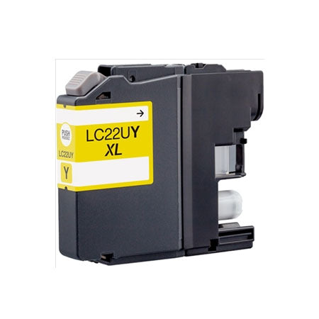 Brother Compatible LC22UY Yellow Ink Cartridge
