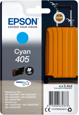 Epson Original 405 Cyan Ink Cartridge C13T05G2401