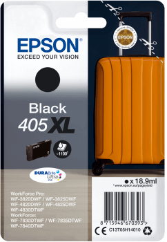 Epson Original 405XL Black High Capacity Ink Cartridge C13T05H14010