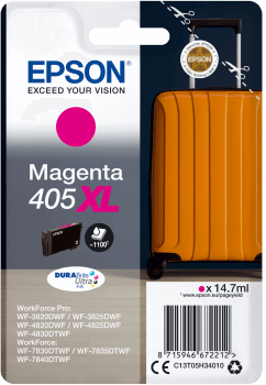 Epson Original 405XL Magenta High Capacity Ink Cartridge C13T05H34010