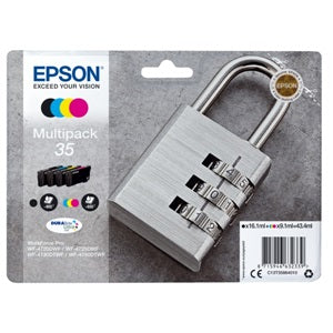 Epson Original 35 Inkjet 4 Colour Cartridge Multipack (C13T35864010)