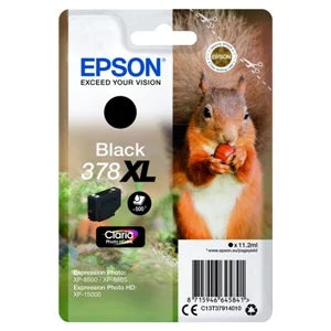 Epson Original 378XL Black High Capacity Inkjet Cartridge (C13T37914010)