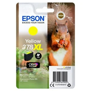 Epson Original 378XL Yellow High Capacity Inkjet Cartridge (C13T37944010)