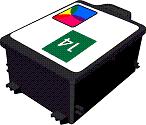 Remanufactured HP C5010DE (14) Colour Ink Cartridge (HP 14)
