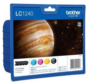 Brother Original LC1240VALBP High Capacity Ink Cartridge Set (4)