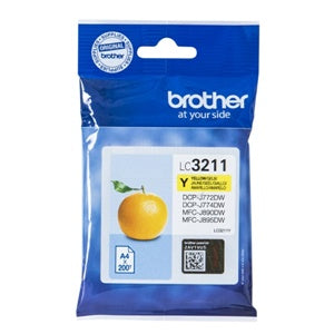 Brother Original LC3211Y Yellow Ink Cartridge