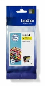 Brother Original LC424Y Yellow Ink Cartridge