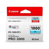 Canon Original PFI-1000C Cyan Inkjet Cartridge (PFI-1000C)