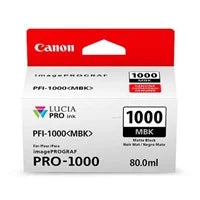 Canon Original PFI-1000MBK Matt Black Inkjet Cartridge (PFI-1000MBK)