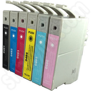Epson Compatible T0487 Ink Cartridge Multipack