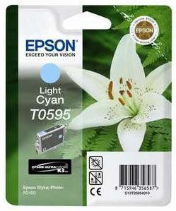 Epson Original T0595 Light Cyan Ink Cartridge