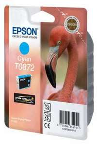 Epson Original T0872 Cyan Ink Cartridge