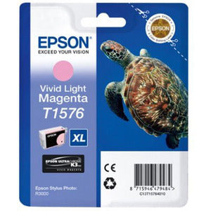Epson Original T1576 Light Magenta Ink Cartridge