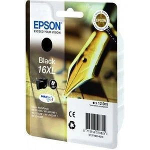 Epson Original 16XL Black High Capacity Ink Cartridge (T1631)