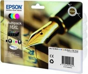 Epson Original 16XL Ink Cartridge Multipack (T1636)