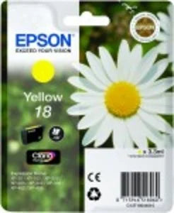 Epson Original 18 Yellow Ink Cartridge (T1804)