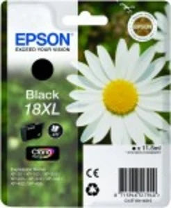 Epson Original 18XL High Capacity Black Ink Cartridge (T1811)