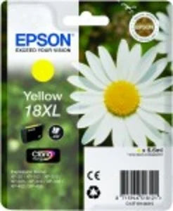 Epson Original 18XL High Capacity Yellow Ink Cartridge (T1814)