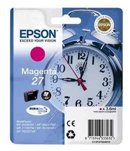 Epson Original 27 Magenta Ink Cartridge (T2703)