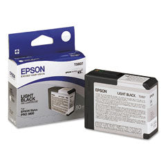 Epson Original T5807 Light Black Ink Cartridge