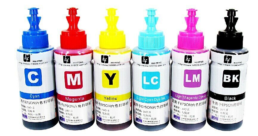 Epson Compatible T6731-T6737 Bottled Ink Set (6)