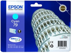 Epson Original 79 Cyan Ink Cartridge (C13T79124010)