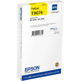 Epson Original T9074 XXL Yellow Extra High Capacity Inkjet Cartridge (C13T907440)