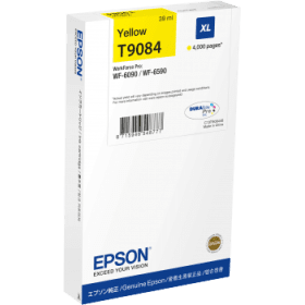 Epson Original T9084 Yellow High Capacity Inkjet Cartridge (C13T908440)