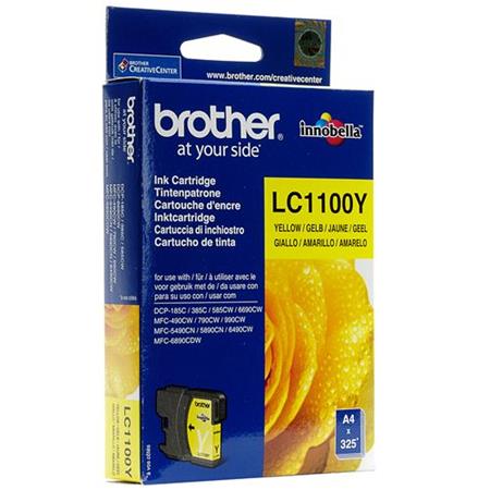 Brother Original LC1100Y Yellow Ink Cartridge