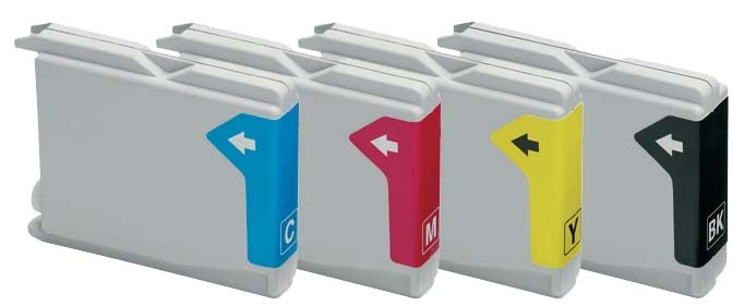 Brother Compatible LC970/LC1000 Ink Cartridge Set (4)