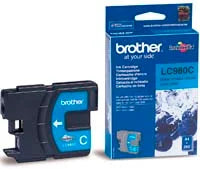 Brother Original LC980C Cyan Ink Cartridge