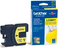 Brother Original LC980Y Yellow Ink Cartridge