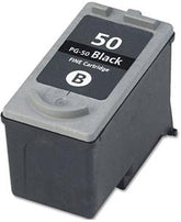 Remanufactured Canon PG‑50 High Capacity Black Ink Cartridge ‑ (0616B001)