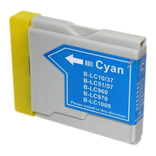 Brother Compatible LC970/LC1000 Cyan Ink Cartridge