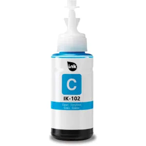 Compatible Epson 102 Cyan Ecotank Ink Refill Bottle - (C13T03R240)