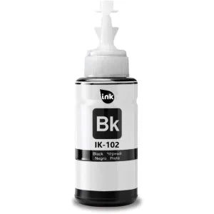 Compatible Epson 102 Black Ecotank Ink Refill Bottle - (C13T03R140)