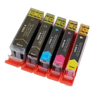 Canon PGI-5 & CLI-8 BKCMY Compatible Cartridges Set Of 5