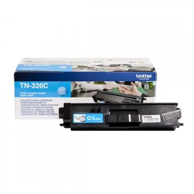 Brother Original TN326C Cyan Toner Cartridge