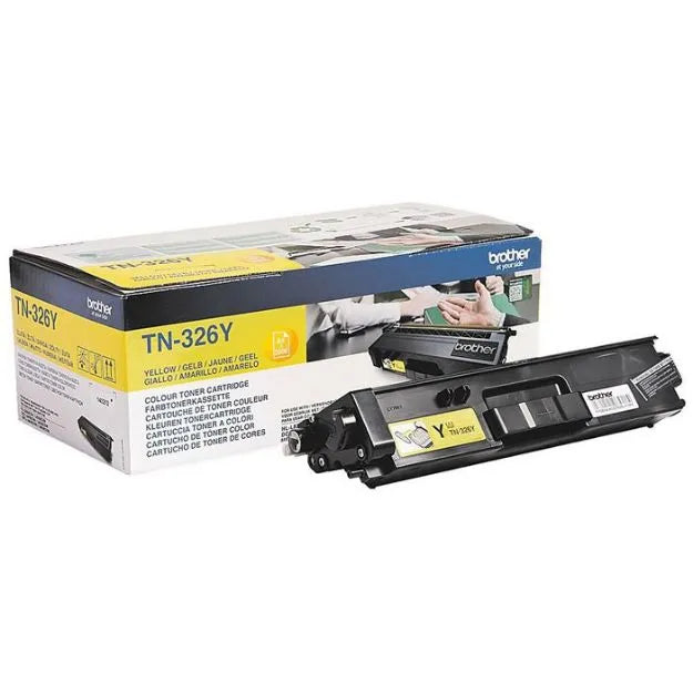 Brother Original TN326Y Yellow Toner Cartridge