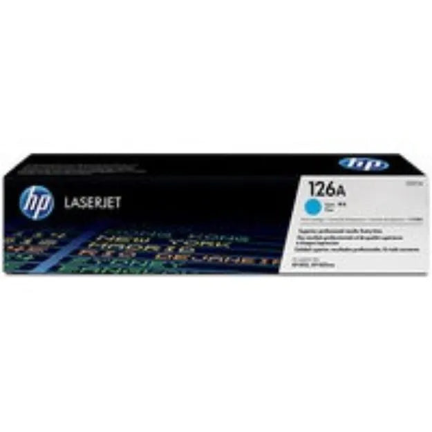 Original HP CE311A Cyan Toner Cartridge 126A