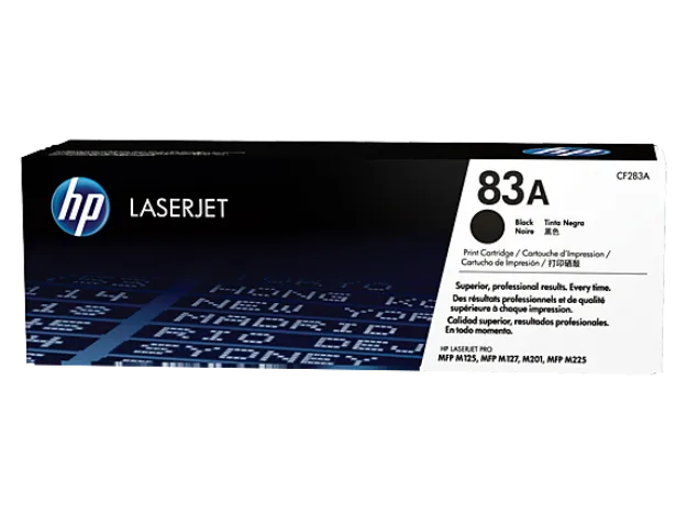 Original HP 83A Black Toner Cartridge (CF283A)