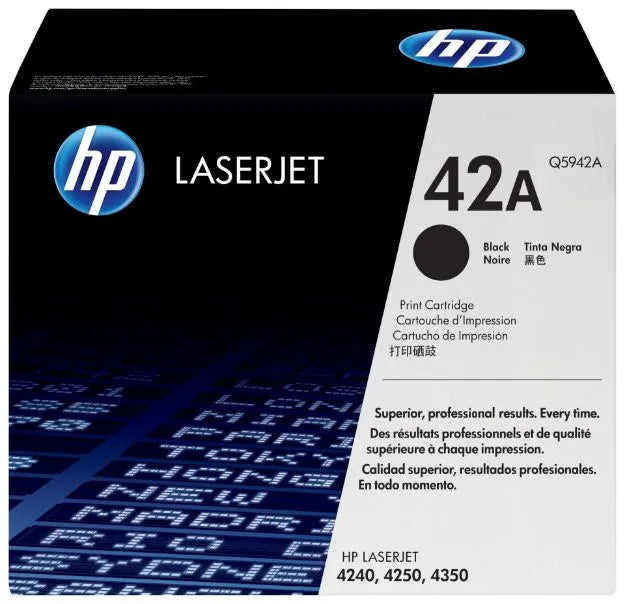 Original HP Q5942A Black Toner Cartridge 42A